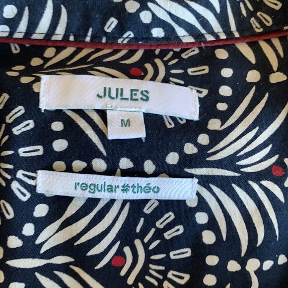 Floral Button Up T Shirt - Picture 2 of 2